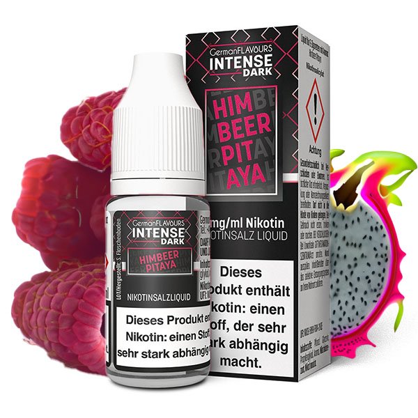 Intense Dark Himbeer Pitaya 10ml Nikotinsalz Liquid