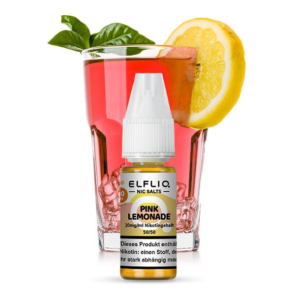 Elfliq by Elfbar Pink Lemonade Nikotinsalz Liquid 10ml