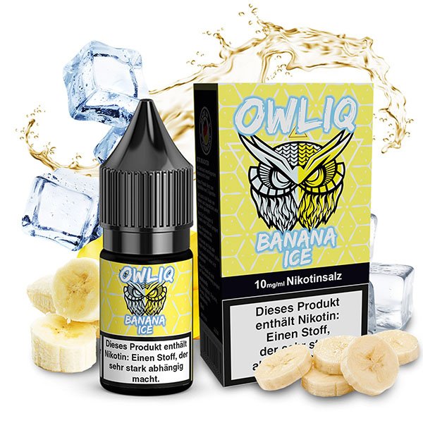 OWLIQ Banana Ice Nikotinsalz Liquid