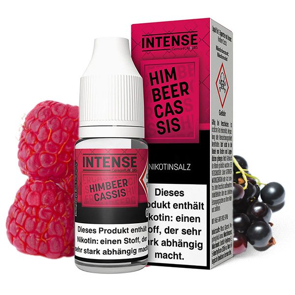 Intense Himbeer Cassis 10ml Nikotinsalz Liquid