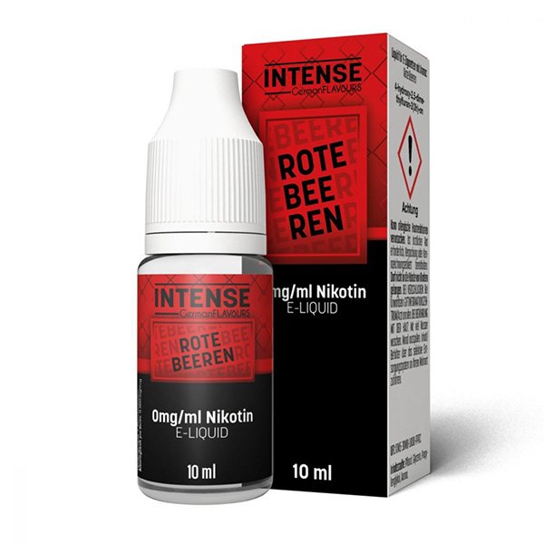 Intense Rote Beeren 10ml Liquid ohne Nikotin