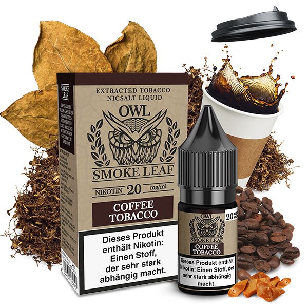 OWL Smoke Leaf Coffee Tobacco Nikotinsalz Liquid