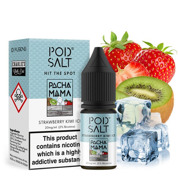 Pod Salt Fusion Strawberry Kiwi Ice Nikotinsalz Liquid