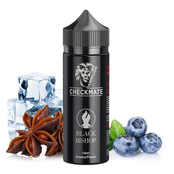 Dampflion Checkmate Black Bishop 10ml Aroma