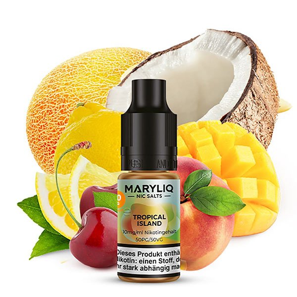 Maryliq Tropical Island Nikotinsalz Liquid 10ml