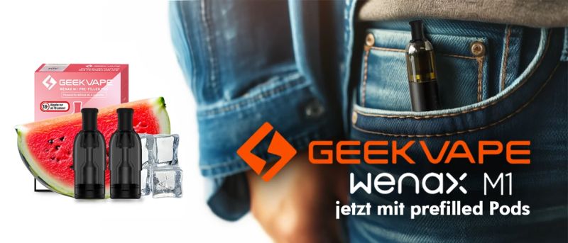Geekvape Wenax M1 prefilled Pods