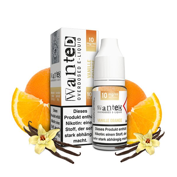 Wanted Vanille Orange NicSalt 10ml Liquid