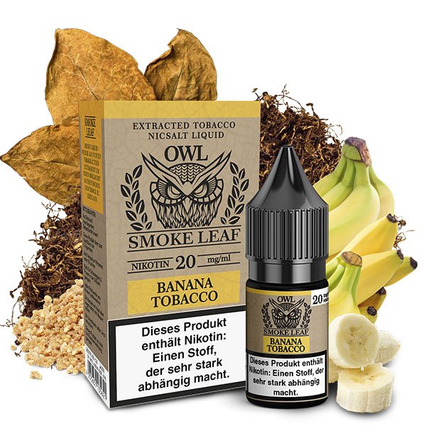 OWL Smoke Leaf Banana Tobacco Nikotinsalz Liquid