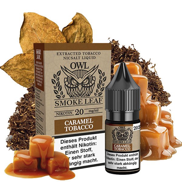 OWL Smoke Leaf Caramel Tobacco Nikotinsalz Liquid