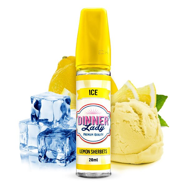 Dinner Lady Ice Lemon Sherbets 20ml Aroma