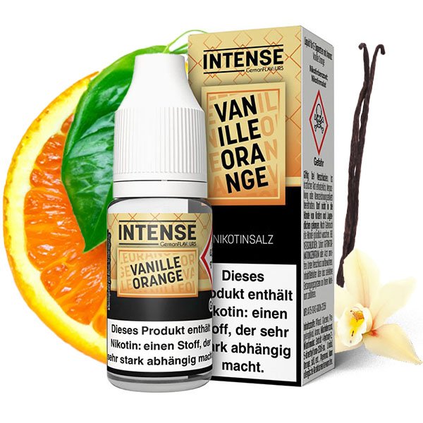 Intense Vanille Orange 10ml Nikotinsalz Liquid