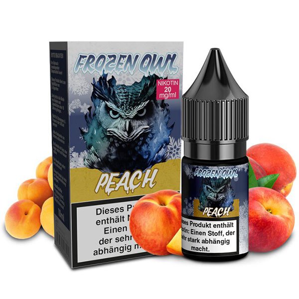 Frozen OWL Peach Nikotinsalz Liquid