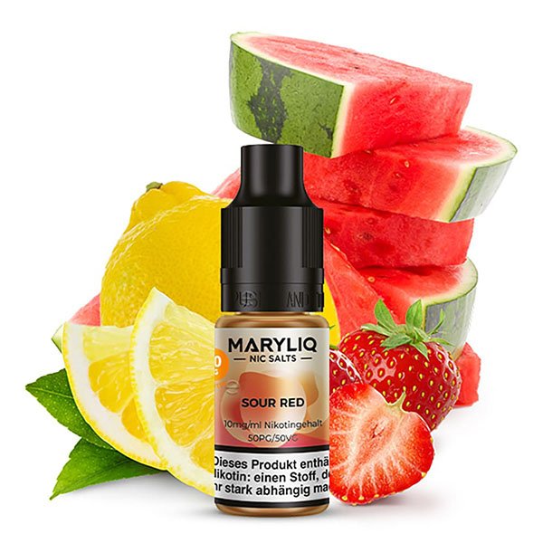 Maryliq Sour Red Nikotinsalz Liquid 10ml