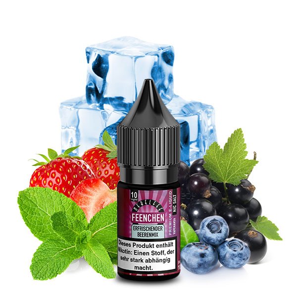 Nebelfee Erfrischender Beerenmix Feenchen NicSalt 10ml