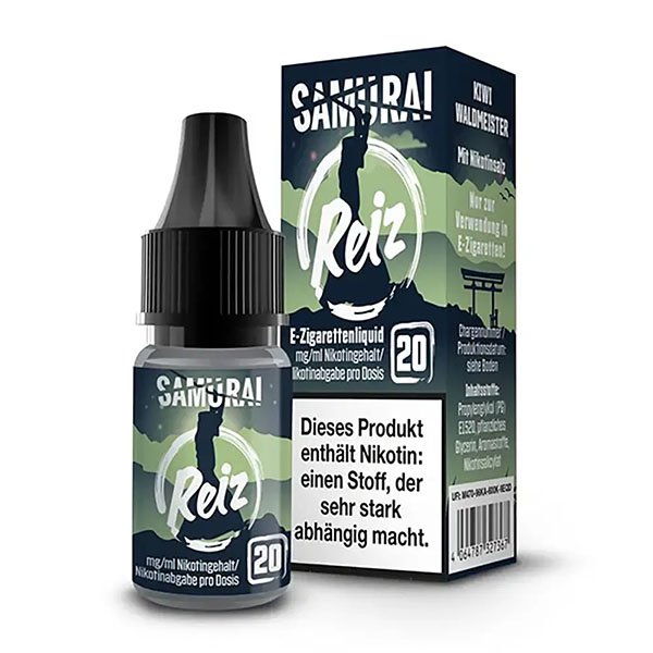 Samurai Reiz 10ml NicSalt Liquid 20mg