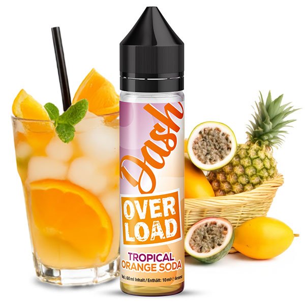 Dash Overload Tropical Orange Soda 10ml Aroma