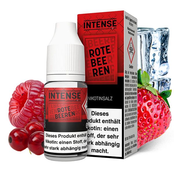 Intense Rote Beeren 10ml Nikotinsalz Liquid