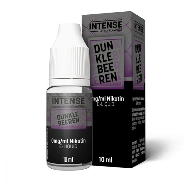 Intense Dunkle Beeren 10ml Liquid ohne Nikotin