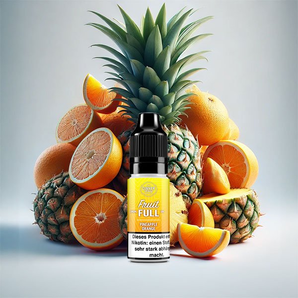 Dinner Lady Fruit Full Pineapple Orange Nikotinsalz Liquid