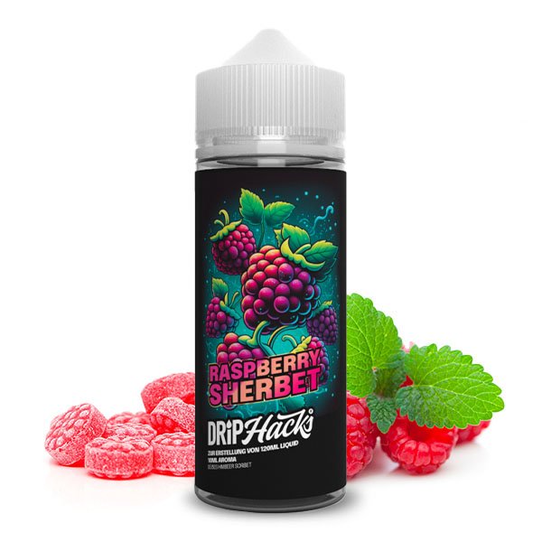 Drip Hacks Raspberry Sherbet 10ml Aroma