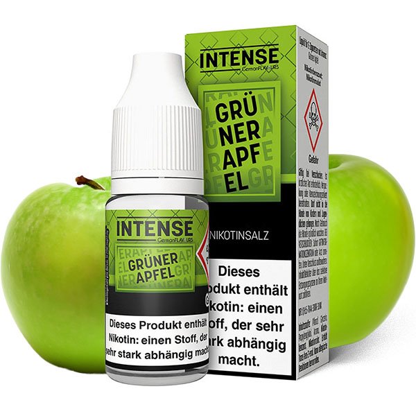 Intense Grüner Apfel 10ml Nikotinsalz Liquid