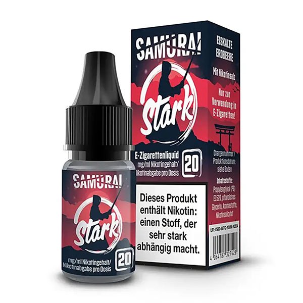 Samurai Stark 10ml NicSalt Liquid 20mg