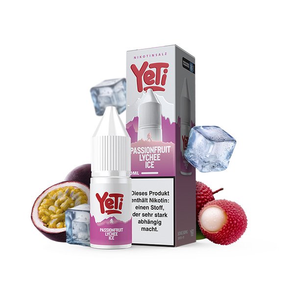 Yeti Summit Passionfruit Lychee Ice Nikotinsalz Liquid