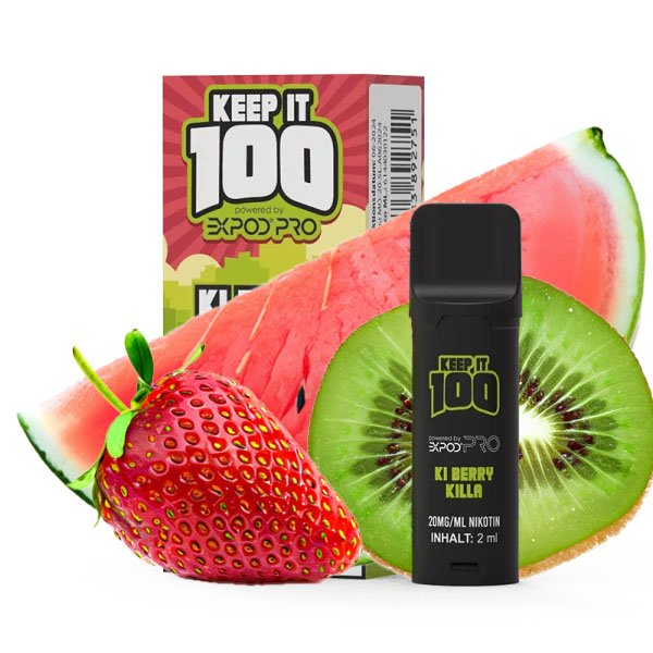 Expod Pro Pod Keep it 100 Ki Berry Killa 20mg