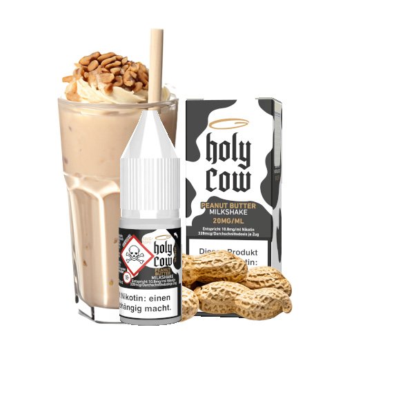 Holy Cow Peanut Butter Milkshake NicSalt