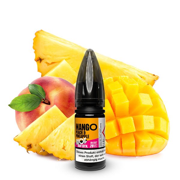 Riot BAR EDTN Mango, Peach & Pineapple NicSalt 10ml