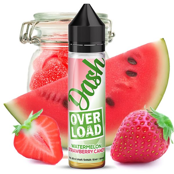 Dash Overload Watermelon Strawberry Candy 10ml Aroma