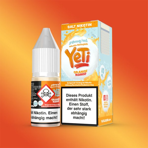 Yeti Orange Mango NicSalt 10ml