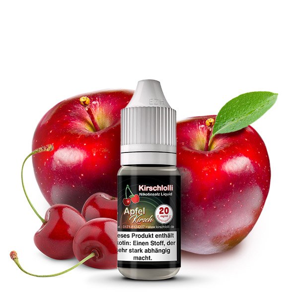 Kirschlolli Apfel Kirsch NicSalt Liquid 10ml