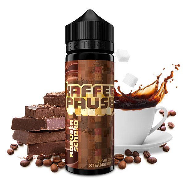 Kaffeepause by Steamshots Robusta Schoko 10ml Aroma