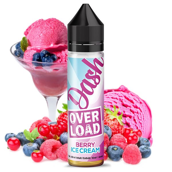 Dash Overload Berry Ice Cream 10ml Aroma