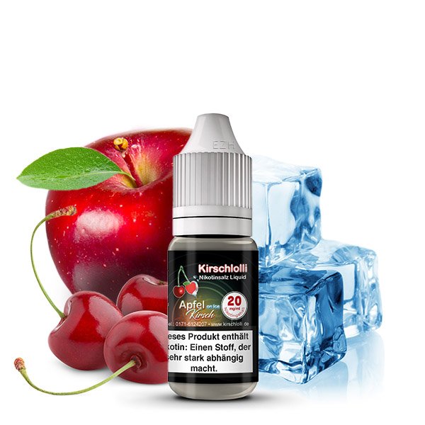 Kirschlolli Apfel Kirsch on Ice NicSalt Liquid 10ml