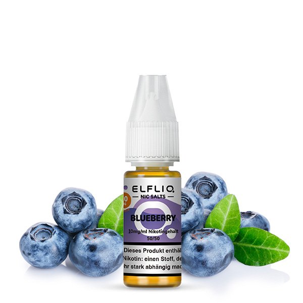 Elfliq by Elfbar Blueberry Nikotinsalz Liquid 10ml