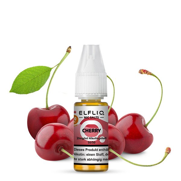 Elfliq by Elfbar Cherry Nikotinsalz Liquid 10ml