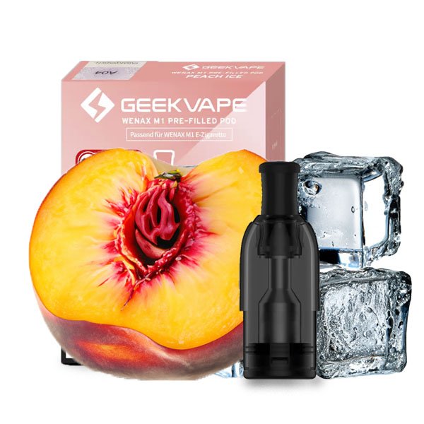 Geekvape Wenax M1 Prefilled Pods Peach Ice 20mg I 2 Stk