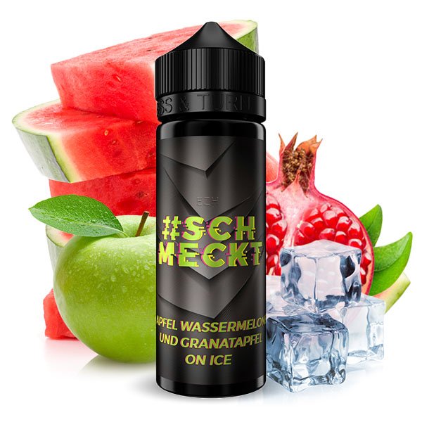 #Schmeckt - Apfel Wassermelone & Granatapfel on Ice 10ml Aroma