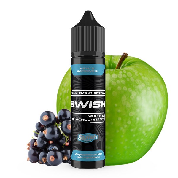 Swish Apple & Blackcurrant 40ml Liquid