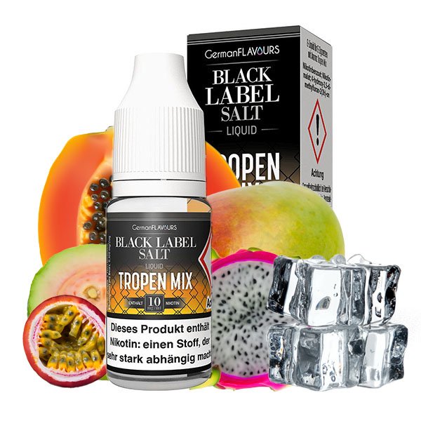 Black Label Tropen Mix NicSalt 10ml Liquid