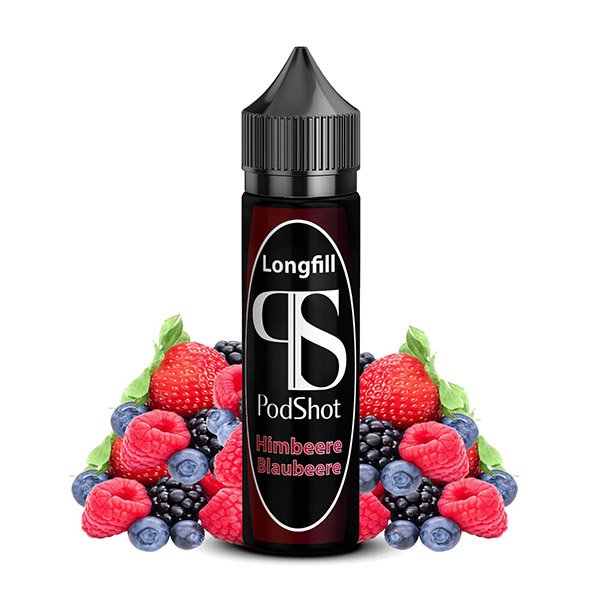 PodShot Himbeere Blaubeere 5ml Aroma