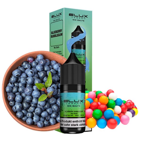 ELUX Blueberry Bubblegum Nikotinsalz Liquid 10ml